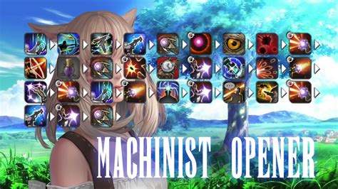 ff14 machinist opener.